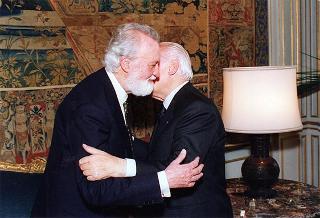 Eugenio Scalfari, direttore de "La Repubbblica"