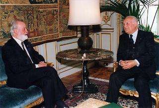 Eugenio Scalfari, direttore de "La Repubbblica"