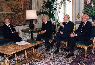 Eugenio Scalfari, direttore de "La Repubbblica"
