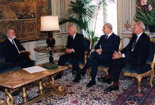 Eugenio Scalfari, direttore de "La Repubbblica"