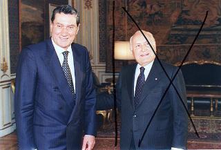 Sen. avv. Nicola Mancino, presidente del Senato
