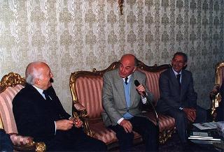 Delegazione del Centro Incontro Anziani di Romentino (Novara)