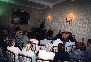 Delegazione del Centro Incontro Anziani di Romentino (Novara)