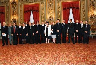 Giuramento dei componenti il Gabinetto Prodi