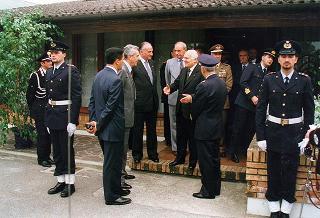 Friuli Venezia Giulia: interventi del Presidente della Repubblica a Codroipo, per la cerimonia promossa dalla Regione nel ventennale del terremoto del 1976; a Udine, per la 69^ Adunata nazionale degli alpini; a Palmanova, per un incontro con l'Amministrazione comunale