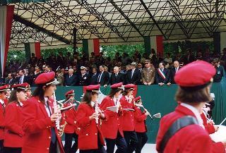 Friuli Venezia Giulia: interventi del Presidente della Repubblica a Codroipo, per la cerimonia promossa dalla Regione nel ventennale del terremoto del 1976; a Udine, per la 69^ Adunata nazionale degli alpini; a Palmanova, per un incontro con l'Amministrazione comunale
