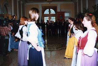 Friuli Venezia Giulia: interventi del Presidente della Repubblica a Codroipo, per la cerimonia promossa dalla Regione nel ventennale del terremoto del 1976; a Udine, per la 69^ Adunata nazionale degli alpini; a Palmanova, per un incontro con l'Amministrazione comunale