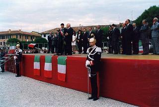 Friuli Venezia Giulia: interventi del Presidente della Repubblica a Codroipo, per la cerimonia promossa dalla Regione nel ventennale del terremoto del 1976; a Udine, per la 69^ Adunata nazionale degli alpini; a Palmanova, per un incontro con l'Amministrazione comunale
