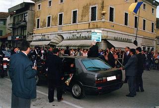 Friuli Venezia Giulia: interventi del Presidente della Repubblica a Codroipo, per la cerimonia promossa dalla Regione nel ventennale del terremoto del 1976; a Udine, per la 69^ Adunata nazionale degli alpini; a Palmanova, per un incontro con l'Amministrazione comunale