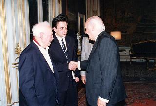 Maestro Tommaso Gismondi, con Guglielmo Gismondi e Sante De Angelis