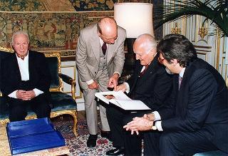 Maestro Tommaso Gismondi, con Guglielmo Gismondi e Sante De Angelis