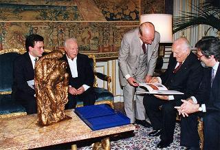 Maestro Tommaso Gismondi, con Guglielmo Gismondi e Sante De Angelis