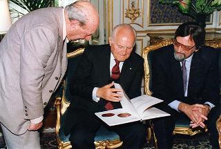 Maestro Tommaso Gismondi, con Guglielmo Gismondi e Sante De Angelis