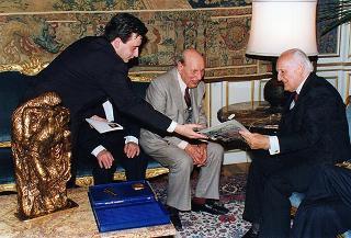 Maestro Tommaso Gismondi, con Guglielmo Gismondi e Sante De Angelis