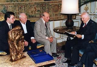 Maestro Tommaso Gismondi, con Guglielmo Gismondi e Sante De Angelis