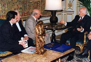 Maestro Tommaso Gismondi, con Guglielmo Gismondi e Sante De Angelis