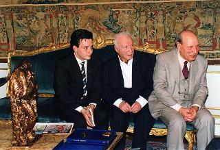 Maestro Tommaso Gismondi, con Guglielmo Gismondi e Sante De Angelis
