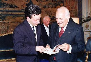 Maestro Tommaso Gismondi, con Guglielmo Gismondi e Sante De Angelis