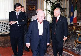 Maestro Tommaso Gismondi, con Guglielmo Gismondi e Sante De Angelis