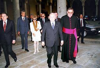 Milano: visita del Presidente della Repubblica alla città