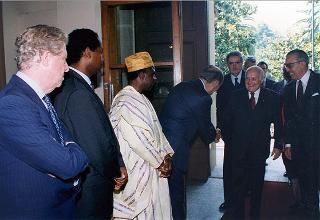 Roma, Istituto italo-africano: intervento del Presidente della Repubblica alla "Giornata dell'Africa", in occasione del 33° anniversario della fondazione dell'Organizzazione dell'Unità
