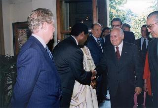 Roma, Istituto italo-africano: intervento del Presidente della Repubblica alla "Giornata dell'Africa", in occasione del 33° anniversario della fondazione dell'Organizzazione dell'Unità