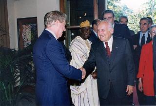 Roma, Istituto italo-africano: intervento del Presidente della Repubblica alla "Giornata dell'Africa", in occasione del 33° anniversario della fondazione dell'Organizzazione dell'Unità