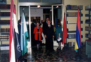 Roma, Istituto italo-africano: intervento del Presidente della Repubblica alla "Giornata dell'Africa", in occasione del 33° anniversario della fondazione dell'Organizzazione dell'Unità