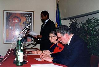Roma, Istituto italo-africano: intervento del Presidente della Repubblica alla "Giornata dell'Africa", in occasione del 33° anniversario della fondazione dell'Organizzazione dell'Unità