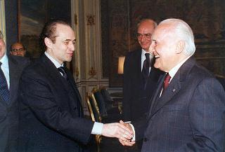 Tenore Josè Carreras, con Enrico Castiglione e Franco Bixio