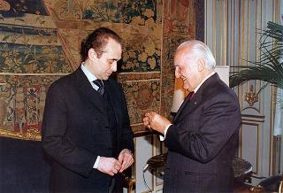 Tenore Josè Carreras, con Enrico Castiglione e Franco Bixio