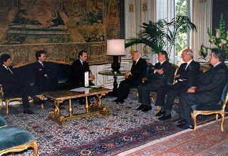 Tenore Josè Carreras, con Enrico Castiglione e Franco Bixio