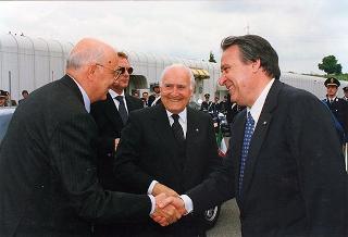 Roma: intervento del Presidente della Repubblica, in forma ufficiale, alla Festa della polizia 1996