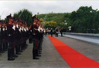 Roma: intervento del Presidente della Repubblica, in forma ufficiale, alla Festa della polizia 1996