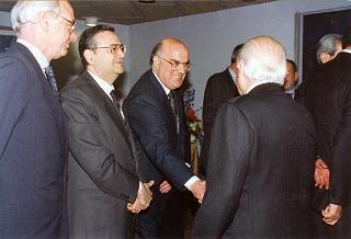 Roma: intervento del Presidente della Repubblica, in forma ufficiale, alla Festa della polizia 1996