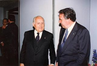Roma: intervento del Presidente della Repubblica, in forma ufficiale, alla Festa della polizia 1996