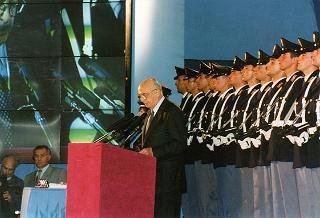 Roma: intervento del Presidente della Repubblica, in forma ufficiale, alla Festa della polizia 1996