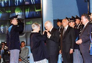Roma: intervento del Presidente della Repubblica, in forma ufficiale, alla Festa della polizia 1996