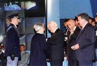 Roma: intervento del Presidente della Repubblica, in forma ufficiale, alla Festa della polizia 1996