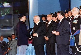 Roma: intervento del Presidente della Repubblica, in forma ufficiale, alla Festa della polizia 1996
