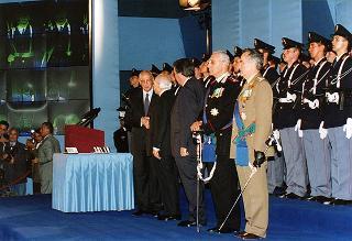 Roma: intervento del Presidente della Repubblica, in forma ufficiale, alla Festa della polizia 1996