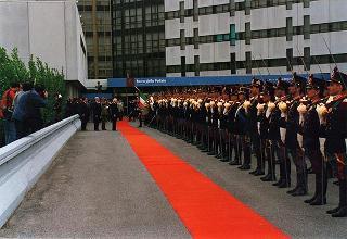 Roma: intervento del Presidente della Repubblica, in forma ufficiale, alla Festa della polizia 1996