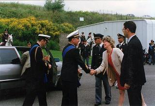 Roma: intervento del Presidente della Repubblica, in forma ufficiale, alla Festa della polizia 1996