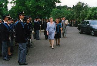 Roma: intervento del Presidente della Repubblica, in forma ufficiale, alla Festa della polizia 1996