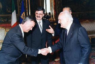 Miodrag Lekic, nuovo ambasciatore della Repubblica Federale di Jugoslavia: presentazione lettere credenziali