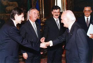 Miodrag Lekic, nuovo ambasciatore della Repubblica Federale di Jugoslavia: presentazione lettere credenziali
