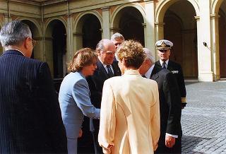 Visita di Stato del Presidente della Repubblica Orientale dell'Uruguay e della signora Sanguinetti