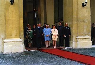 Visita di Stato del Presidente della Repubblica Orientale dell'Uruguay e della signora Sanguinetti