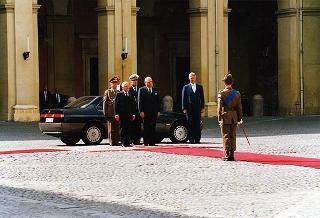 Visita di Stato del Presidente della Repubblica Orientale dell'Uruguay e della signora Sanguinetti