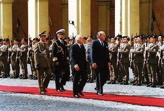 Visita di Stato del Presidente della Repubblica Orientale dell'Uruguay e della signora Sanguinetti
